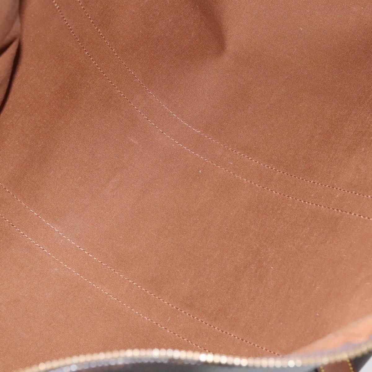 Louis Vuitton Keepall 55, Brown, Canvas, travel