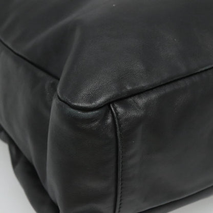 Prada, Black, Leather, tote