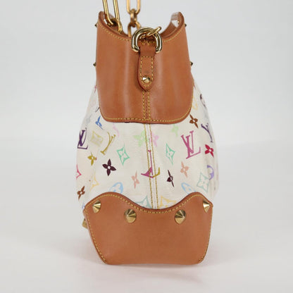 Louis Vuitton Judy, White, Canvas, handbag