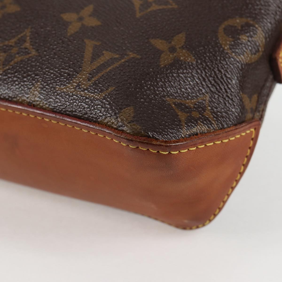 Louis Vuitton Trotteur, Brown, Canvas, shoulder