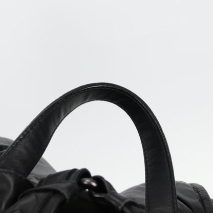 Bottega Veneta Spinnaker, Black, NYLON, backpack