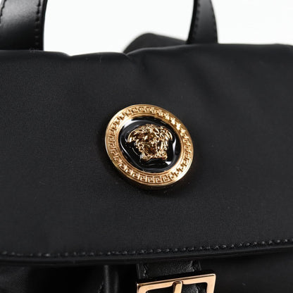 Versace Medusa, Black, NYLON, backpack