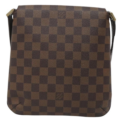 Louis Vuitton Musette Salsa, Brown, Canvas, shoulder