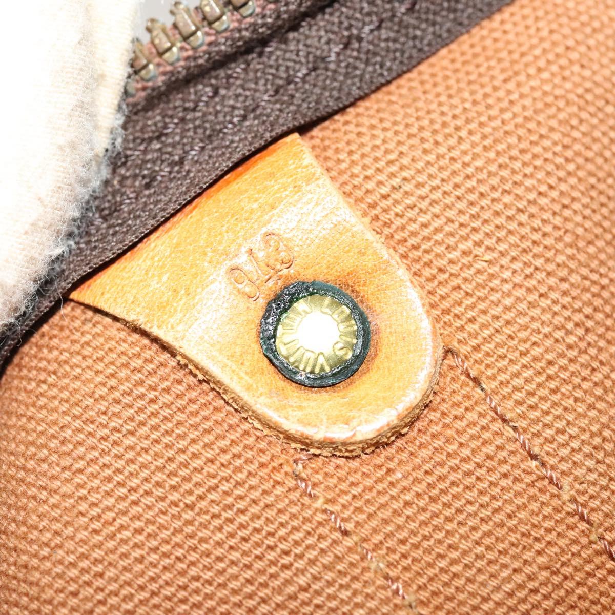 Louis Vuitton Keepall 45, Brown, Canvas, travel