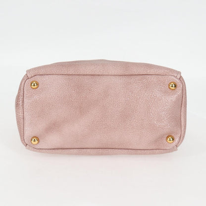Prada Vitello, Pink, Leather, handbag