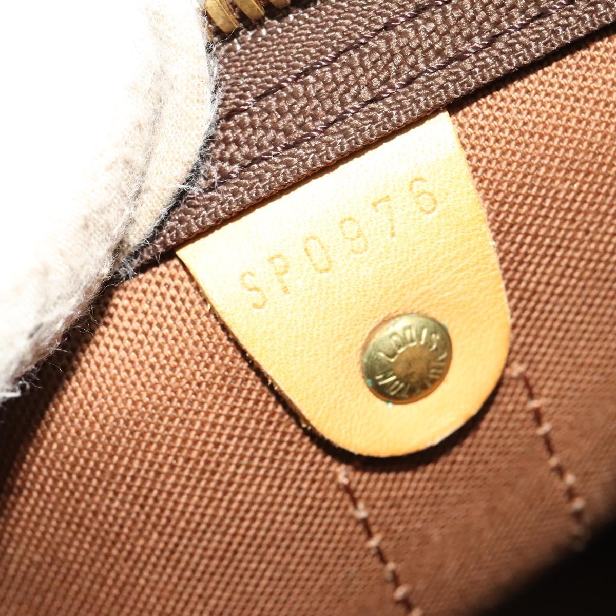 Louis Vuitton Keepall 55, Brown, Canvas, travel
