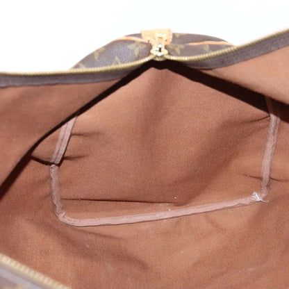 Louis Vuitton Keepall 60, Brown, Canvas, travel
