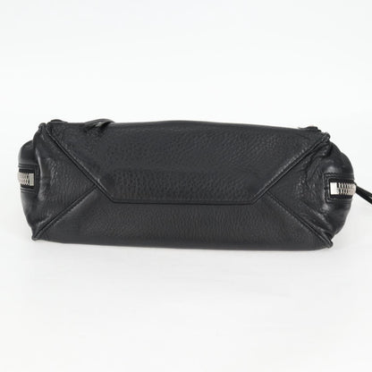 Balenciaga Papier, Black, Leather, handbag