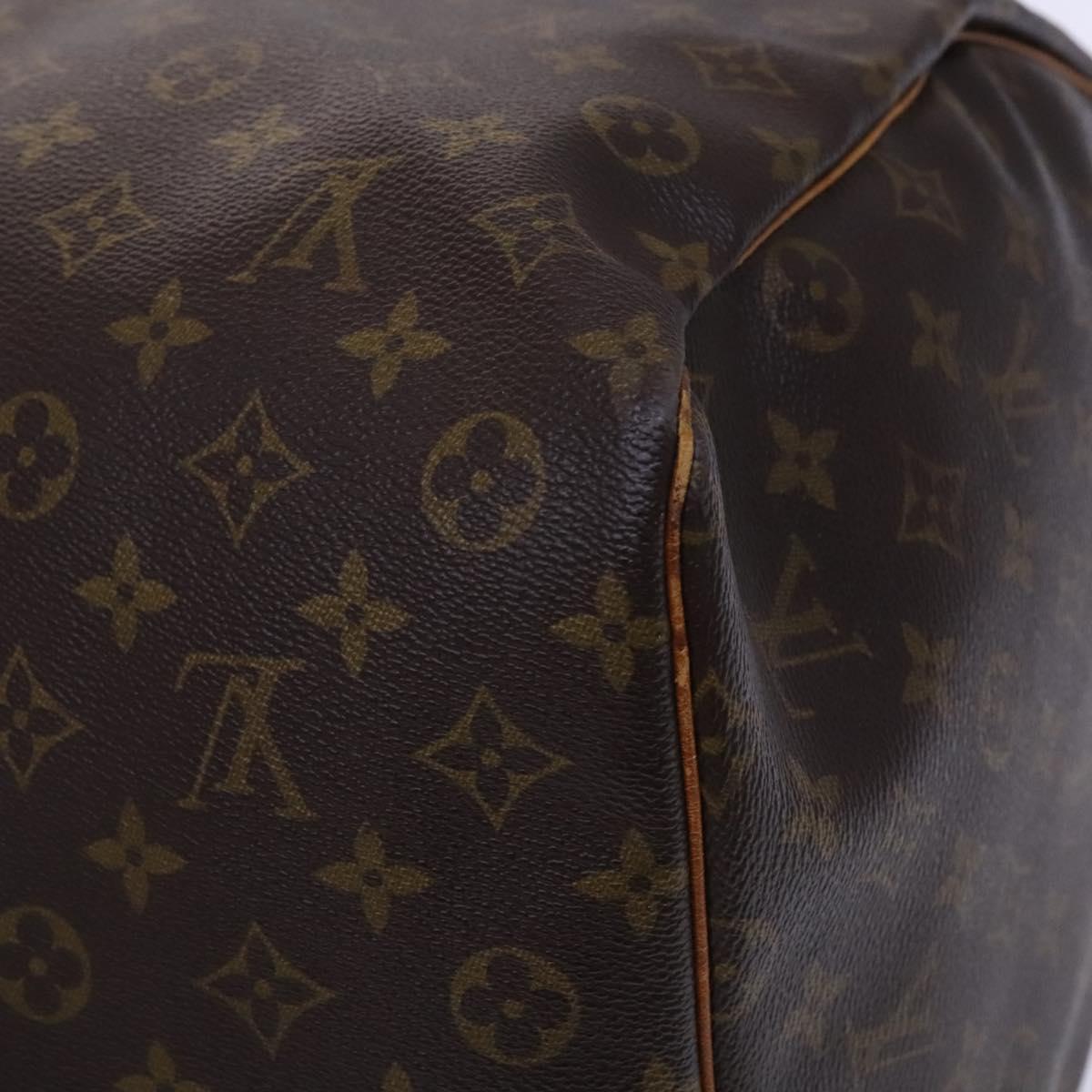 Louis Vuitton Keepall 60, Brown, Canvas, travel