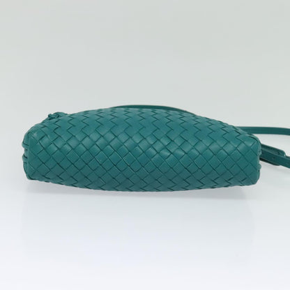 Bottega Veneta Intrecciato, Green, Leather, shoulder