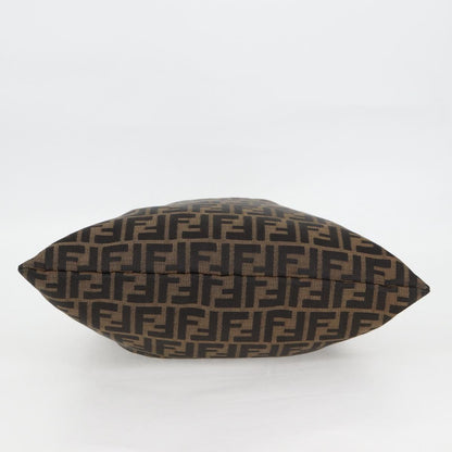 Fendi Zucca, Brown, Canvas, handbag