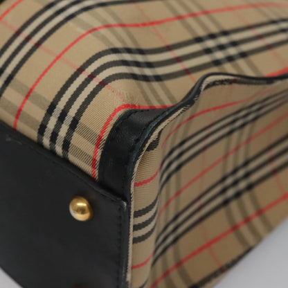 Burberry Nova Check, Beige, Canvas, tote