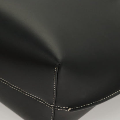 Burberry TB, Black, Leather, tote