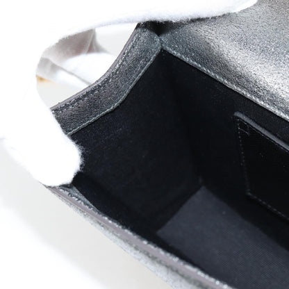 Saint Laurent Kate, Silver, Leather, shoulder