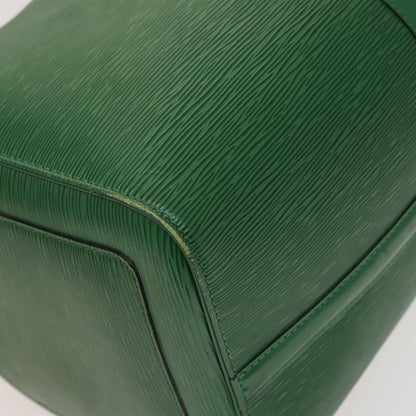 Louis Vuitton Keepall 50, Green, Leather, travel