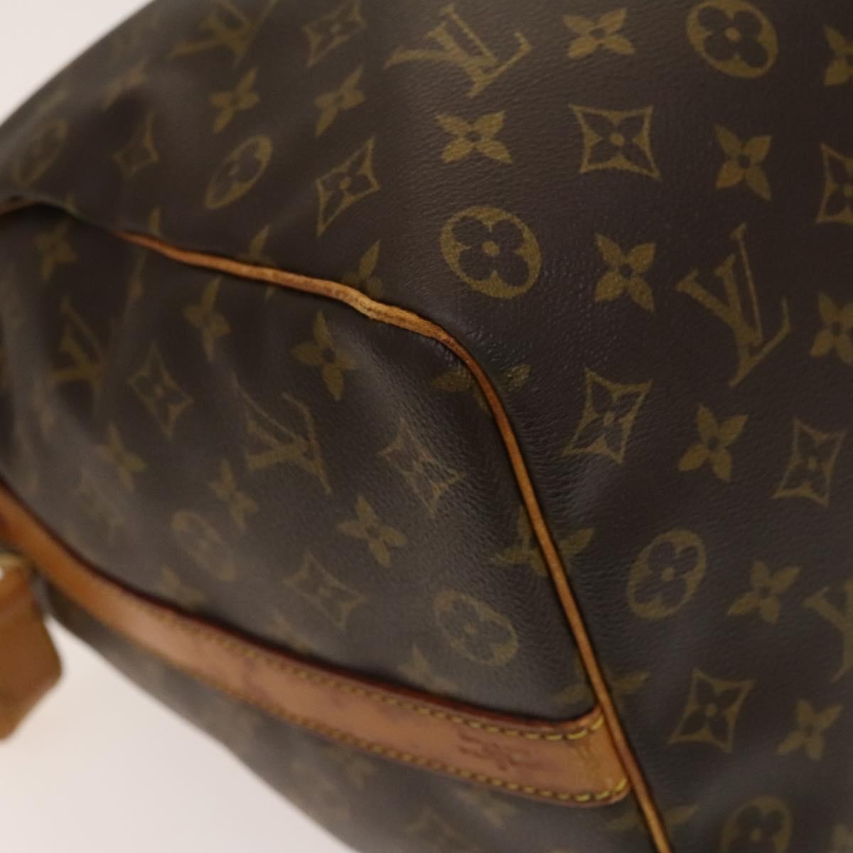 Louis Vuitton Keepall Bandouliere 50, Brown, Canvas, travel