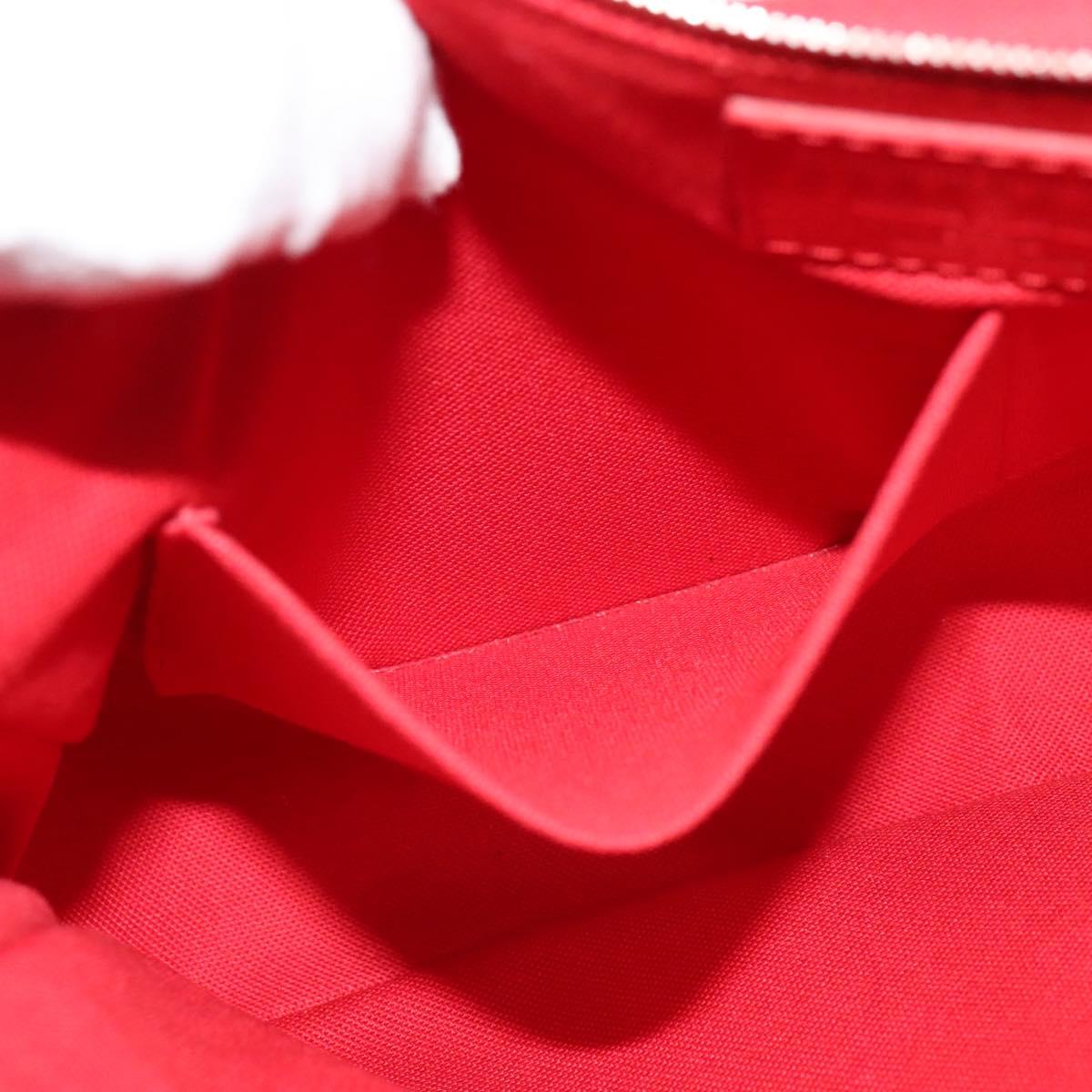 Louis Vuitton Parnassea, Red, Leather, shoulder