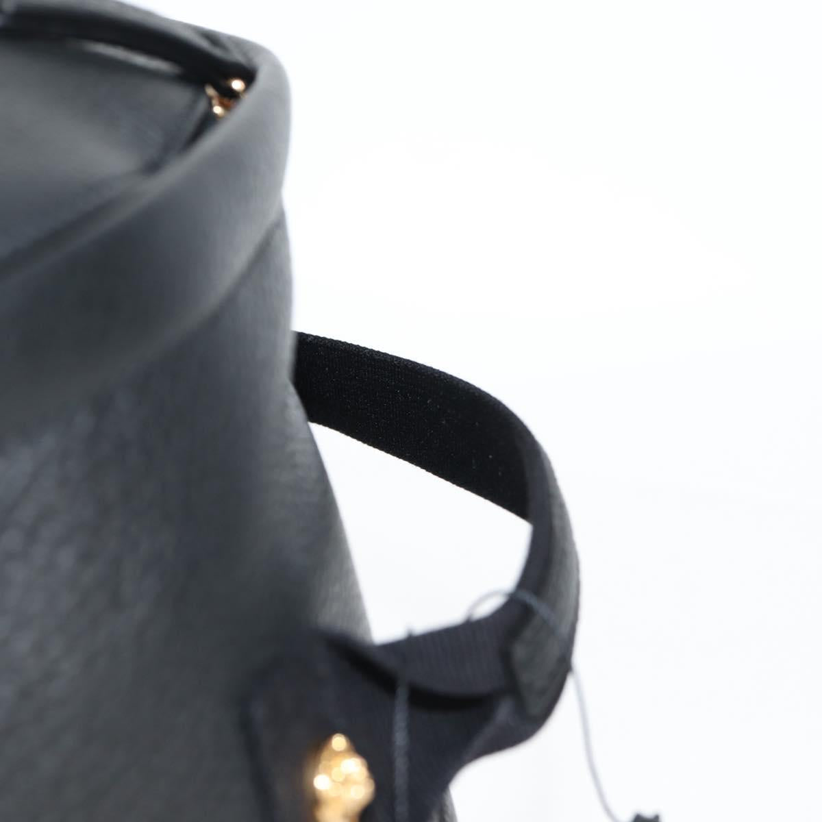 Versace Medusa, Black, Leather, backpack