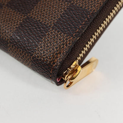 Louis Vuitton Zippy, Brown, Canvas, wallet