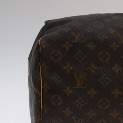 Louis Vuitton Keepall 60, Brown, Canvas, travel