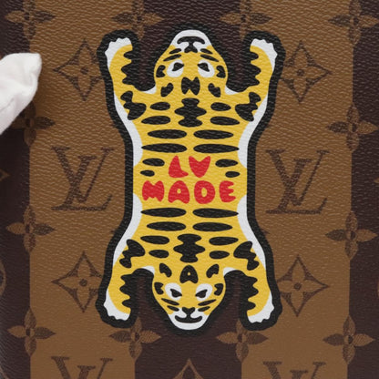 Louis Vuitton Nigo, Brown, Canvas, wallet