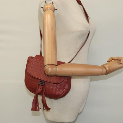 Bottega Veneta Intrecciato, Brown, Leather, shoulder