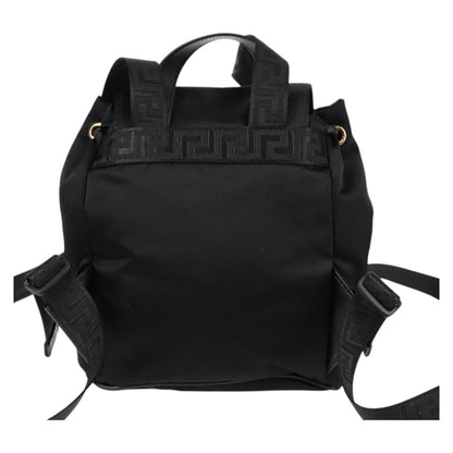 Versace Medusa, Black, NYLON, backpack