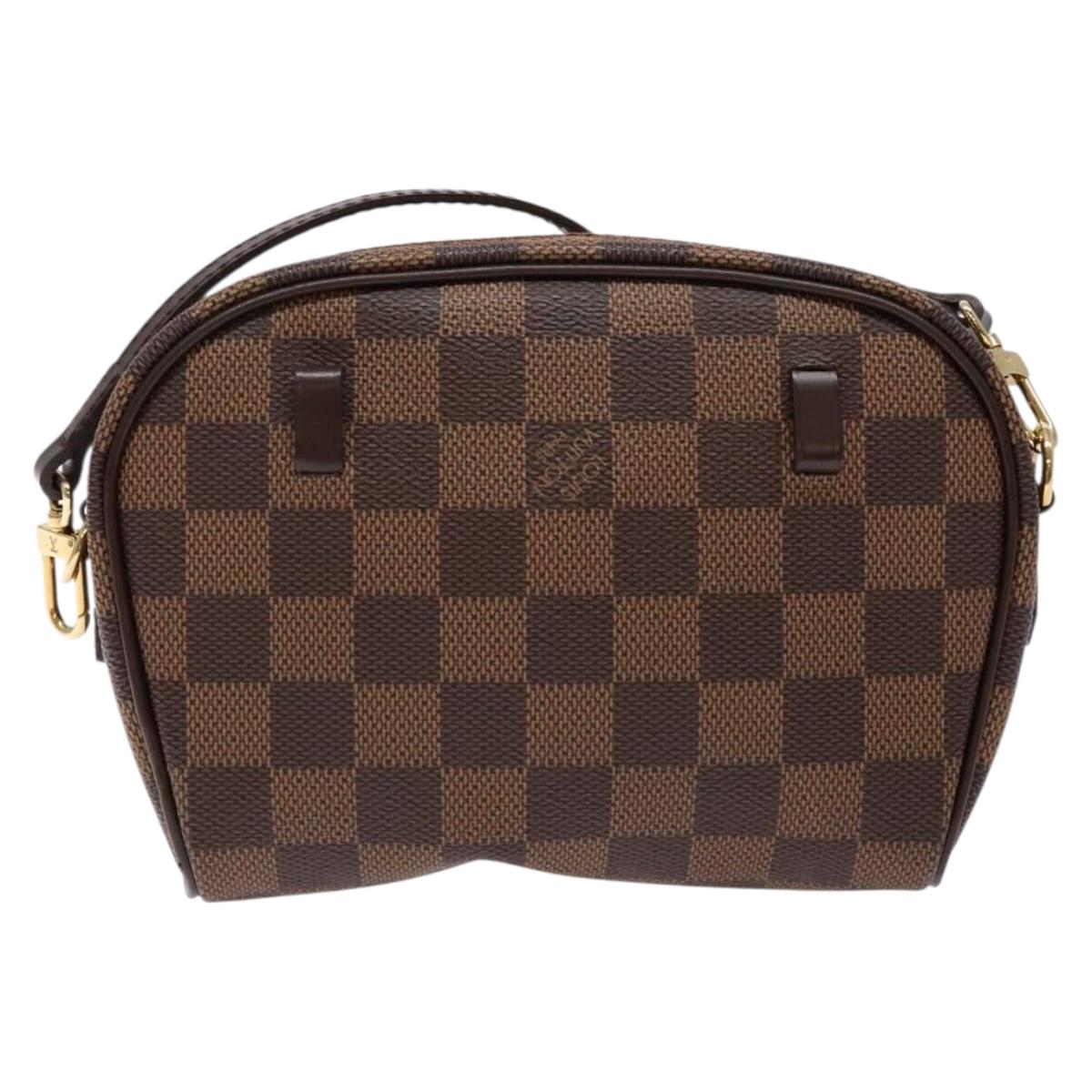 Louis Vuitton Ipanema, Brown, Canvas, shoulder
