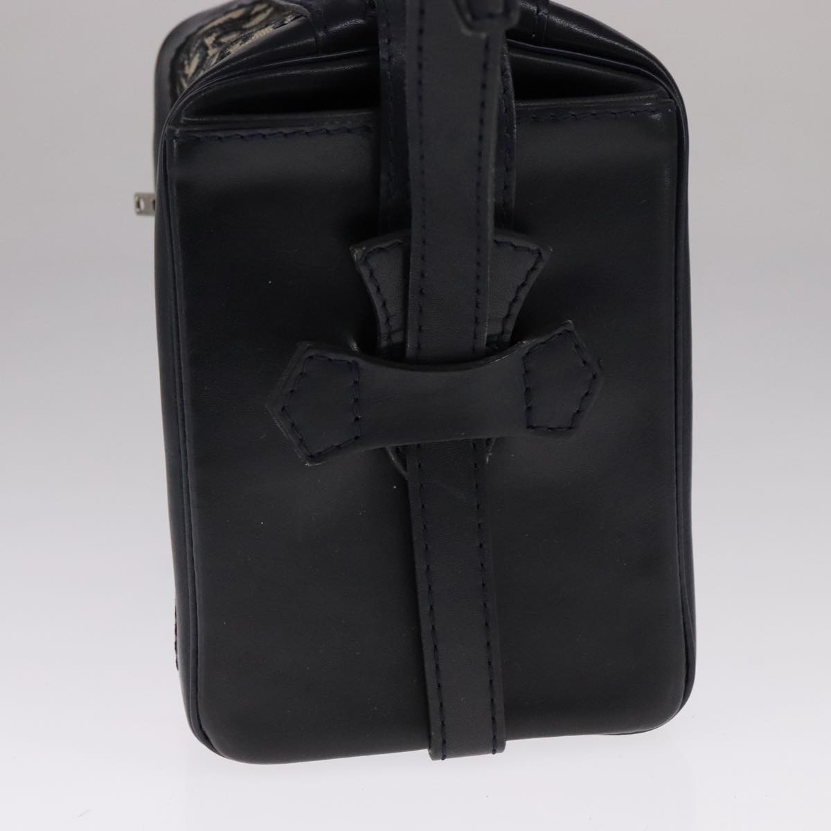 Dior Trotter, Navy, Canvas, shoulder