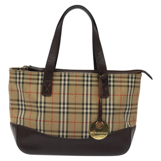 Burberry Nova Check, Beige, Canvas, tote