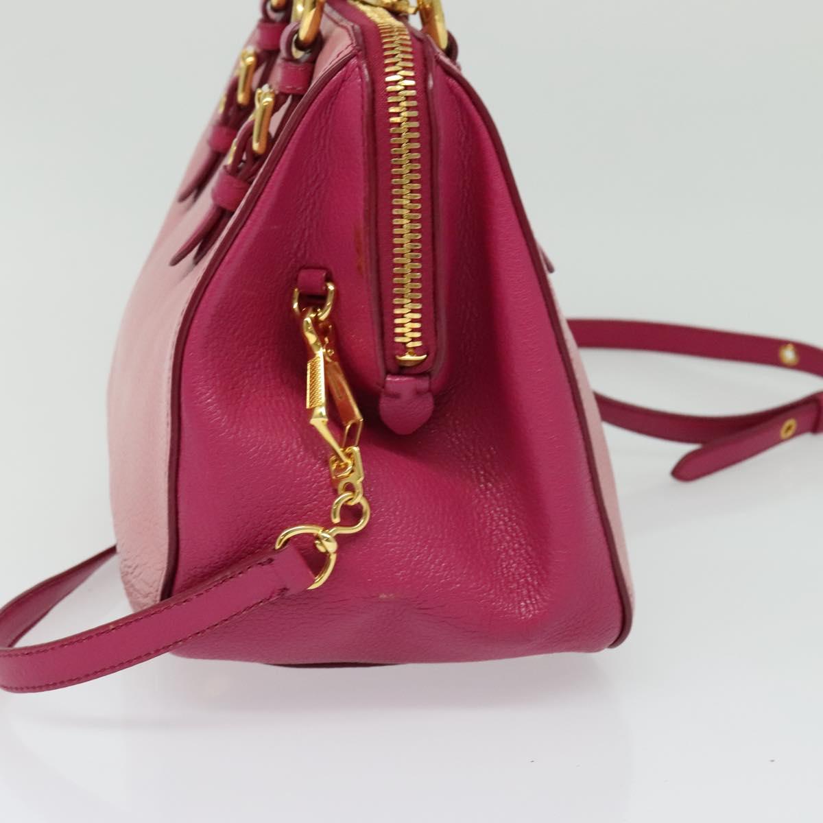 Miu Miu Madras, Pink, Leather, handbag