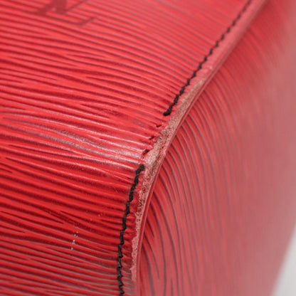 Louis Vuitton Speedy 30, Red, Leather, handbag