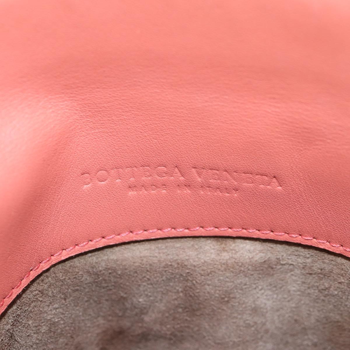 Bottega Veneta Piazza, Pink, Leather, handbag