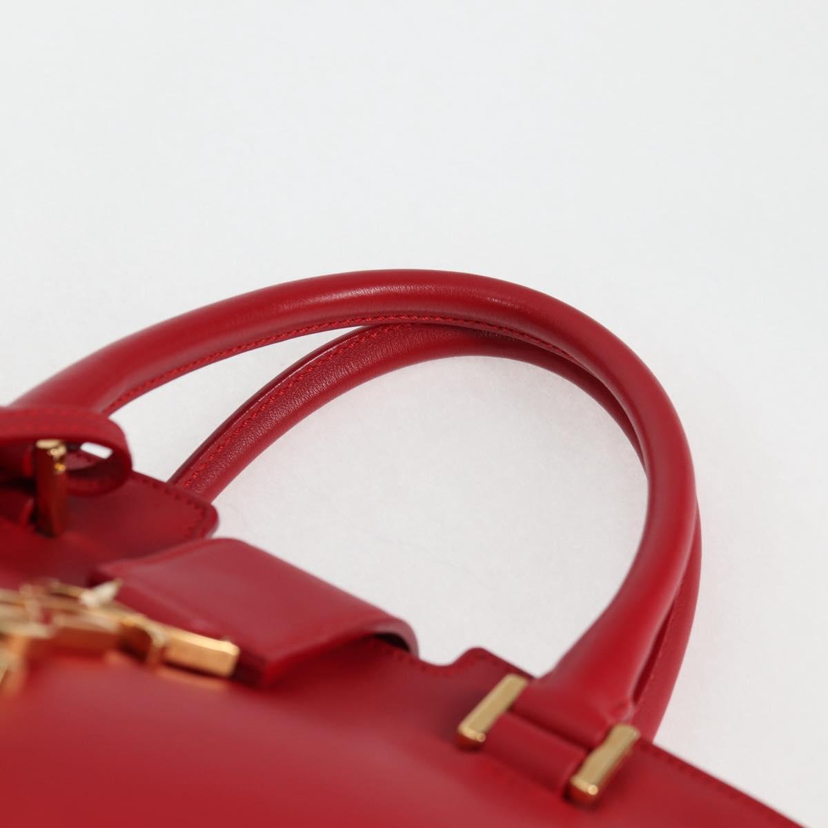 Saint Laurent Chyc, Red, Leather, handbag