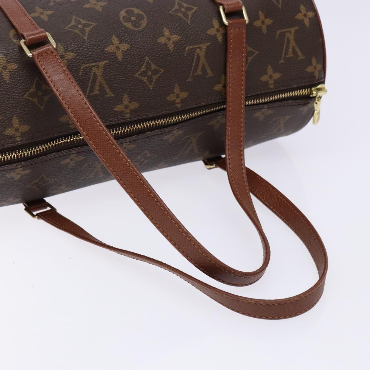 Louis Vuitton Papillon 30, Brown, Canvas, shoulder