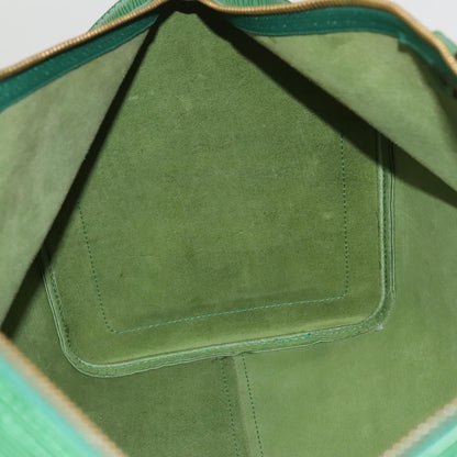 Louis Vuitton Keepall 50, Green, Leather, travel