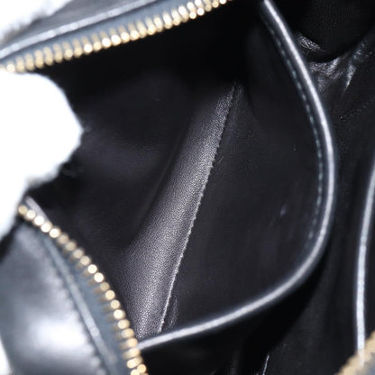 Prada Ribbon, Black, Leather, shoulder