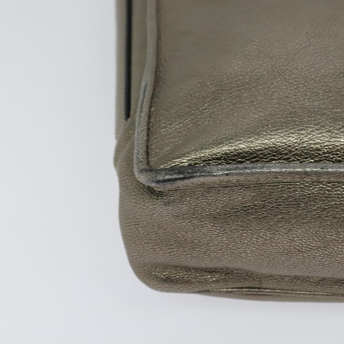 Loewe Anagram, Gold, Leather, shoulder