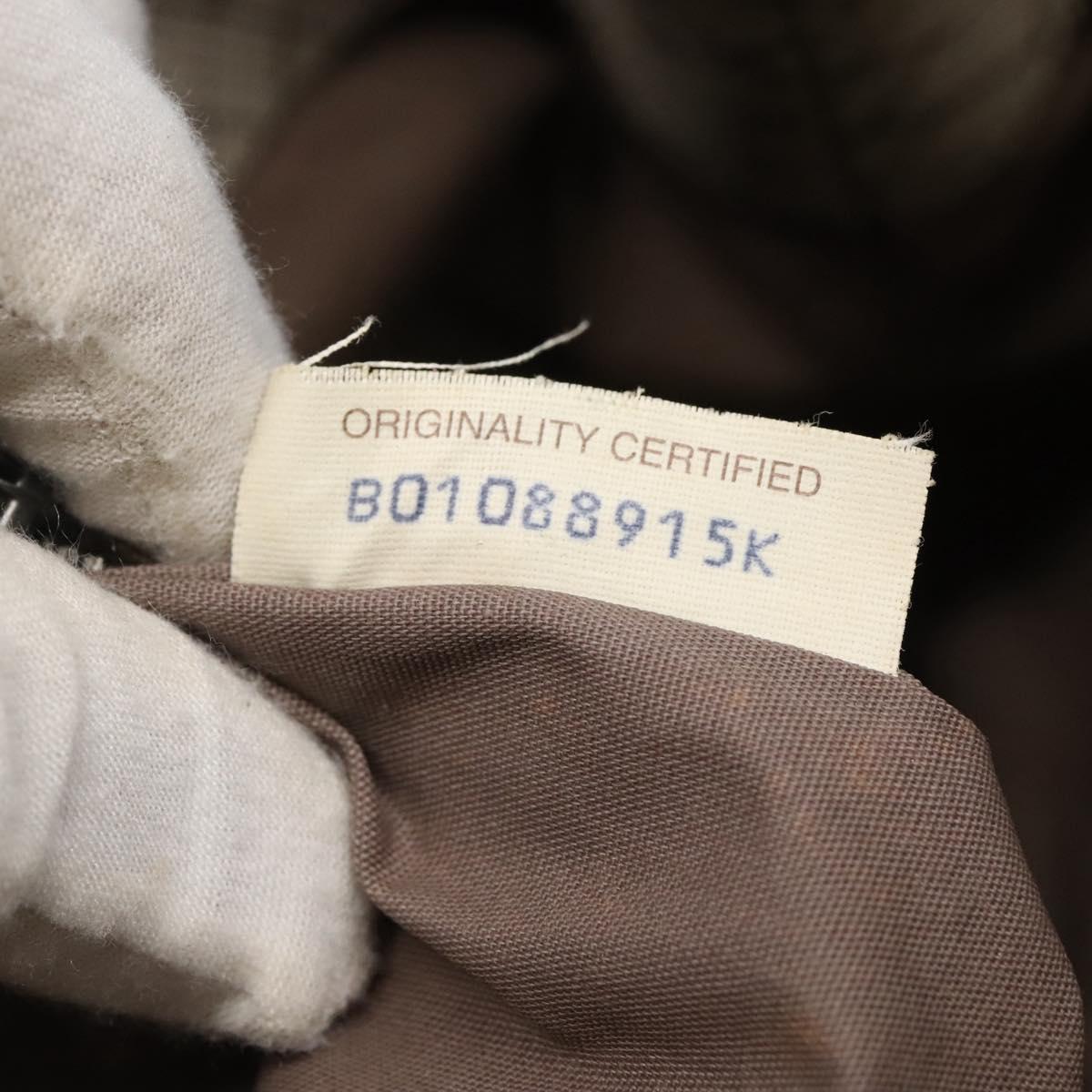 Bottega Veneta Marco polo, Grey, Canvas, tote