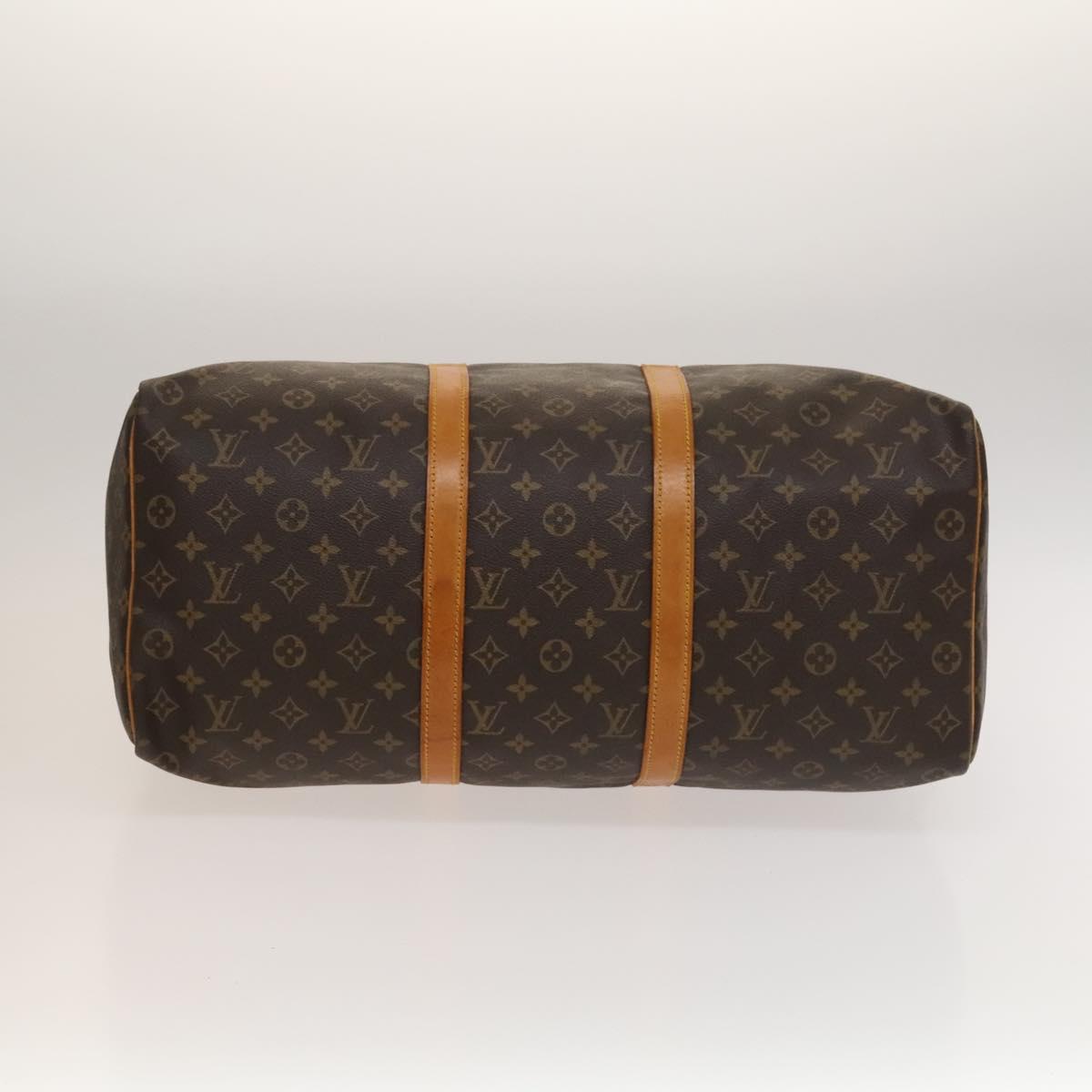 Louis Vuitton Keepall 50, Brown, Canvas, travel