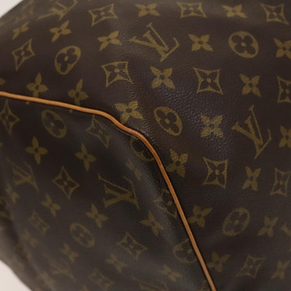 Louis Vuitton Keepall 60, Brown, Canvas, travel