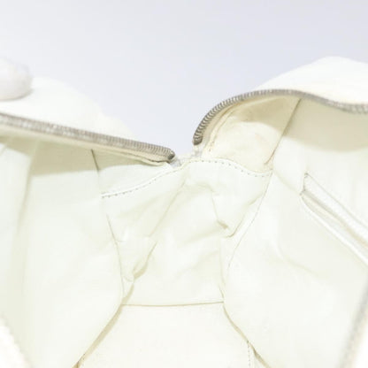 Chanel Chanel, White, Canvas, handbag