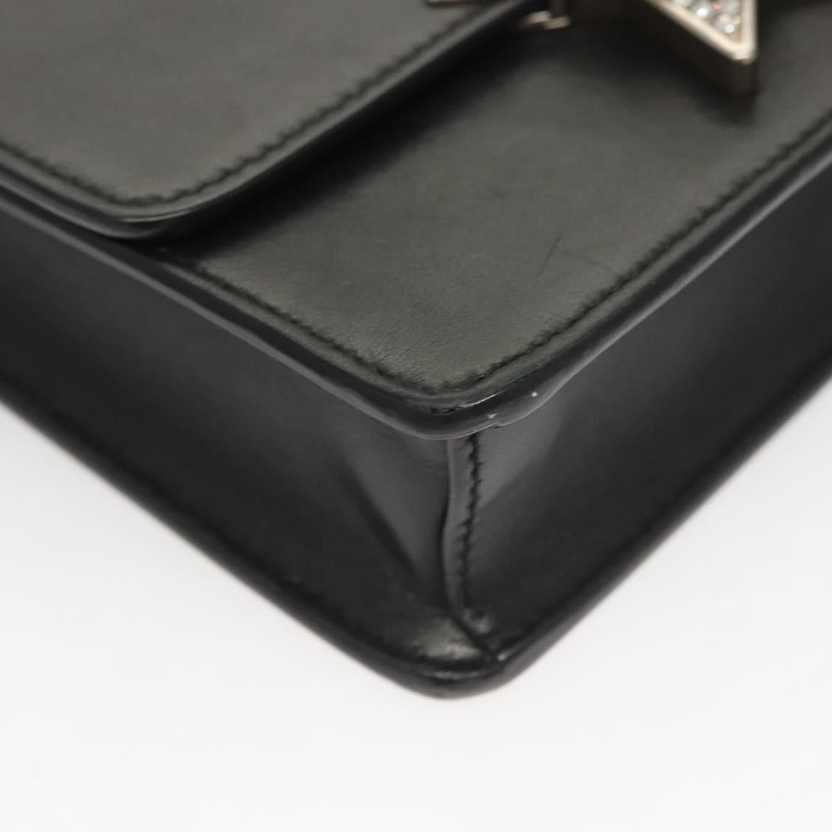 Miu Miu, Black, Leather, shoulder