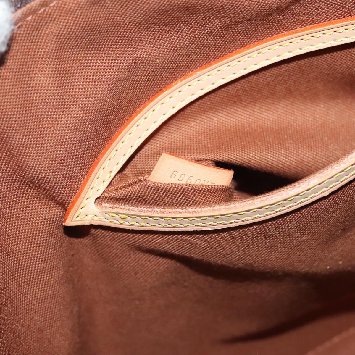 Louis Vuitton Alma, Brown, Canvas, handbag