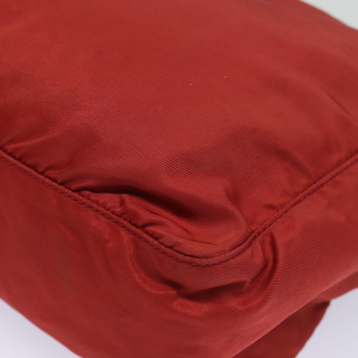 Prada Tessuto, Red, Canvas, shoulder