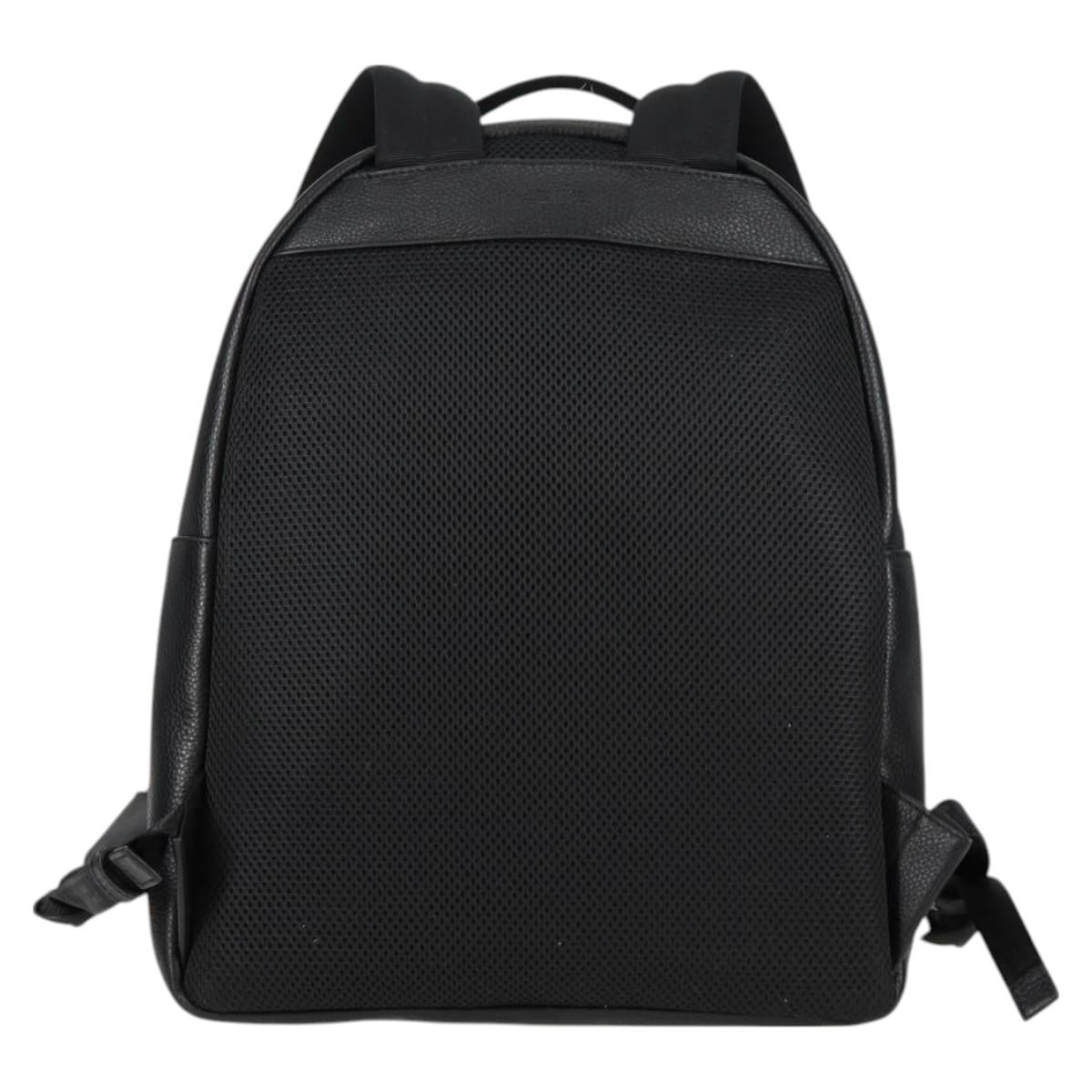 Versace Medusa, Black, Leather, backpack