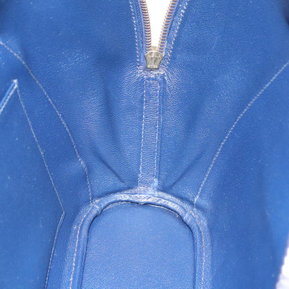 Hermès Ile De Shiki, Blue, Leather, handbag