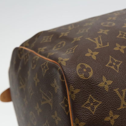 Louis Vuitton Keepall 60, Brown, Canvas, travel