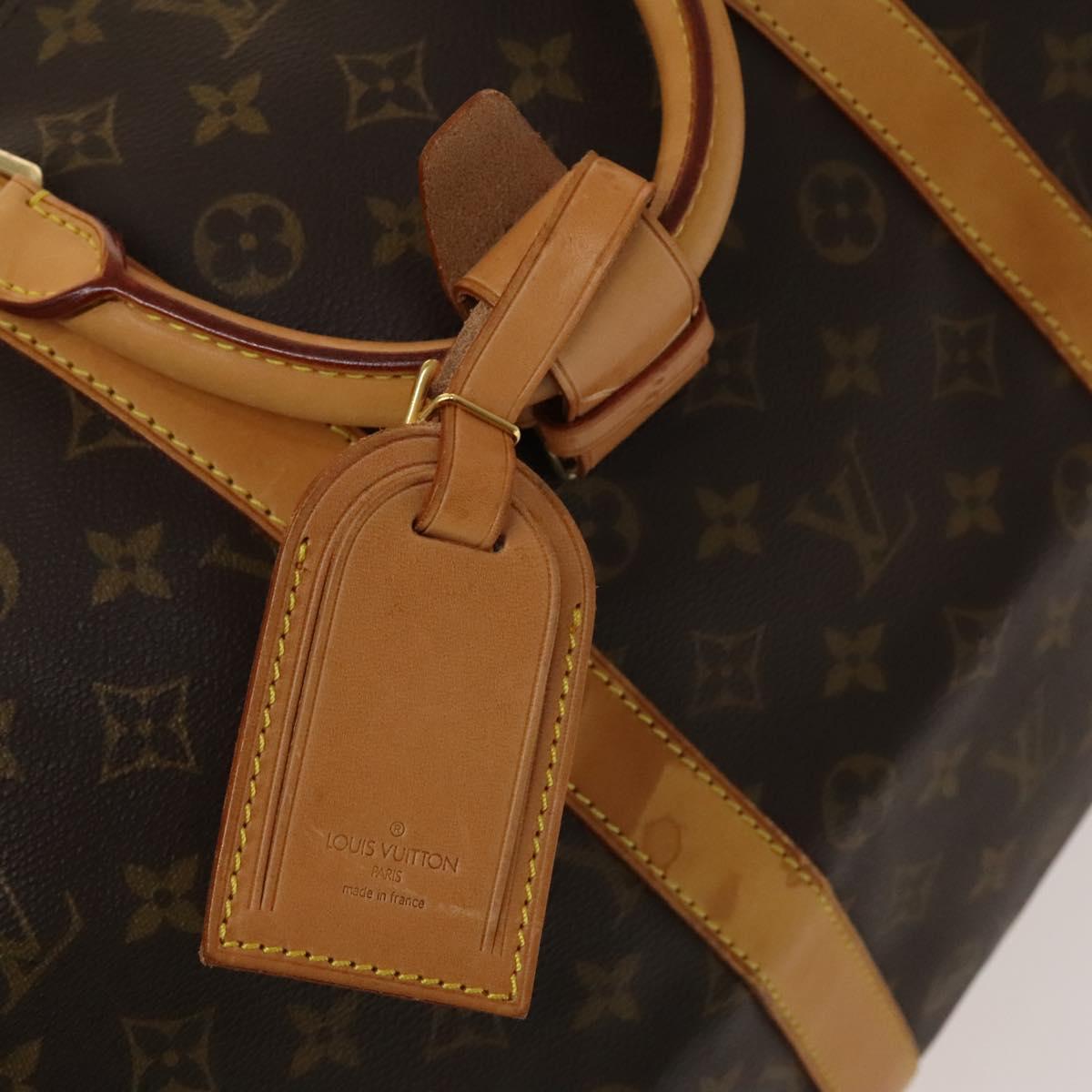 Louis Vuitton Keepall 55, Brown, Canvas, travel