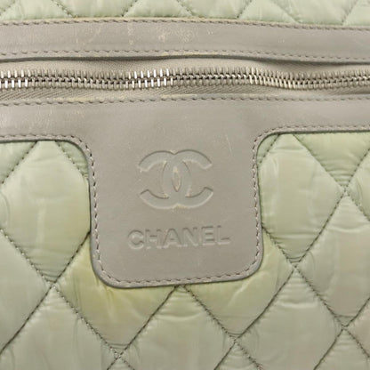 Chanel Coco Cocoon, Grey, NYLON, handbag